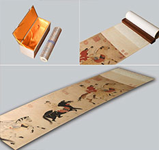 龙口馆藏书画复制博物馆书画复制服务